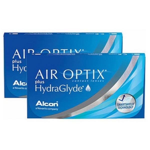 Air Optix Plus HydraGlyde 6 Pack | anytimecontacts.com.au