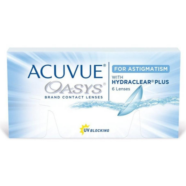 Acuvue  Oasys for Astigmatism 2-Week Contact Lenses 6 Pack | anytimecontacts.com.au