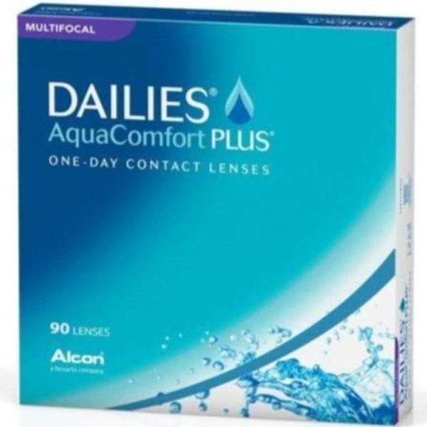 Buy Dailies AquaComfort Plus Multifocal 90pk Daily Contact Lenses from Alcon | anytimecontacts.com.au