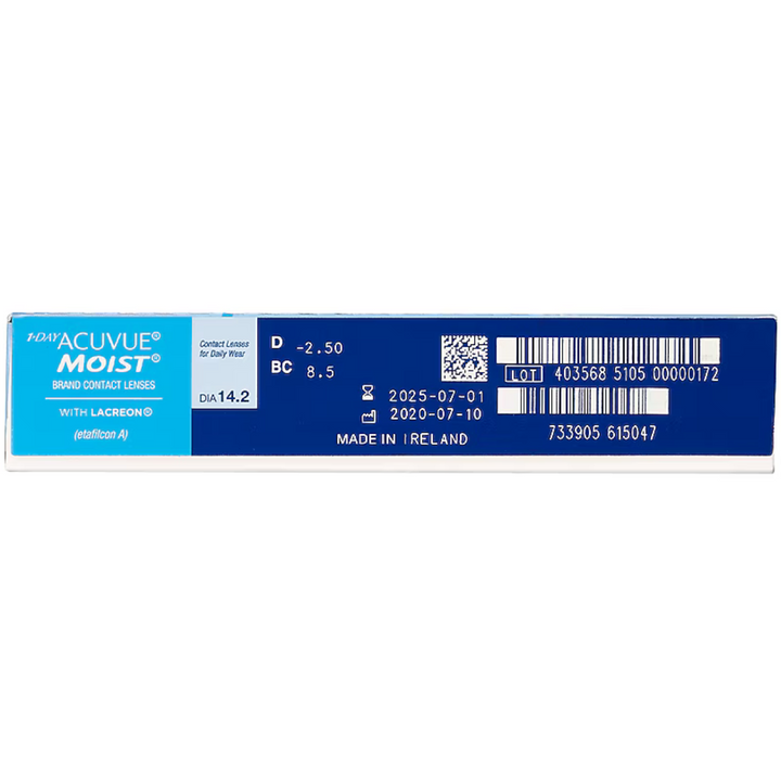 1-DAY ACUVUE® MOIST 90pk