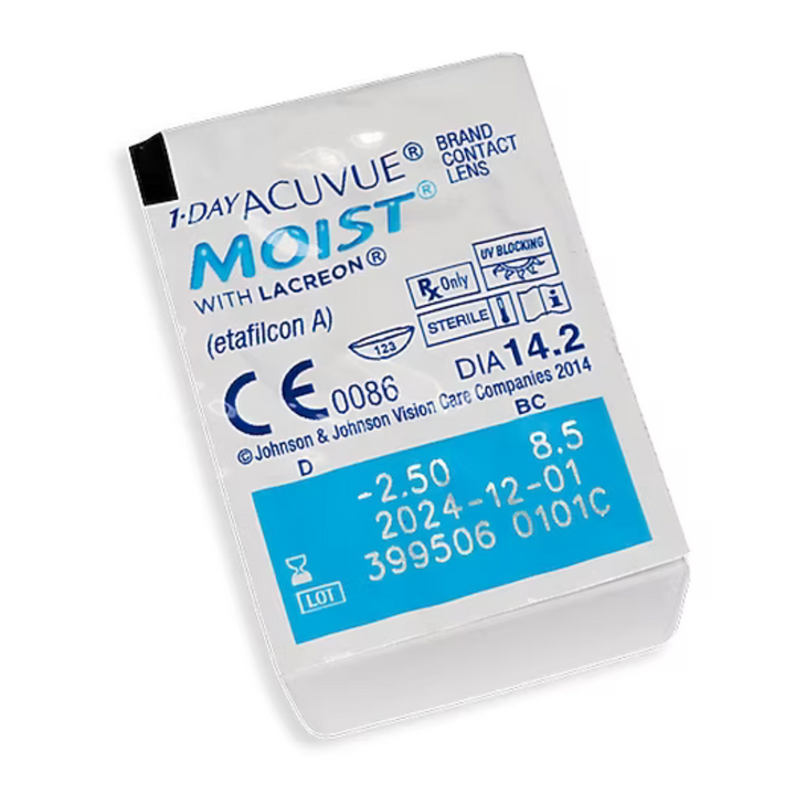 1-DAY ACUVUE® MOIST 90pk