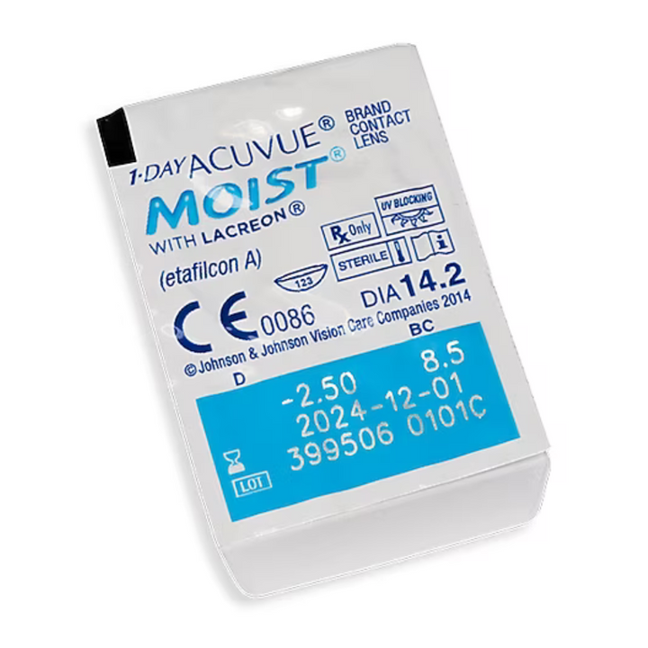 1-DAY ACUVUE® MOIST 30pk