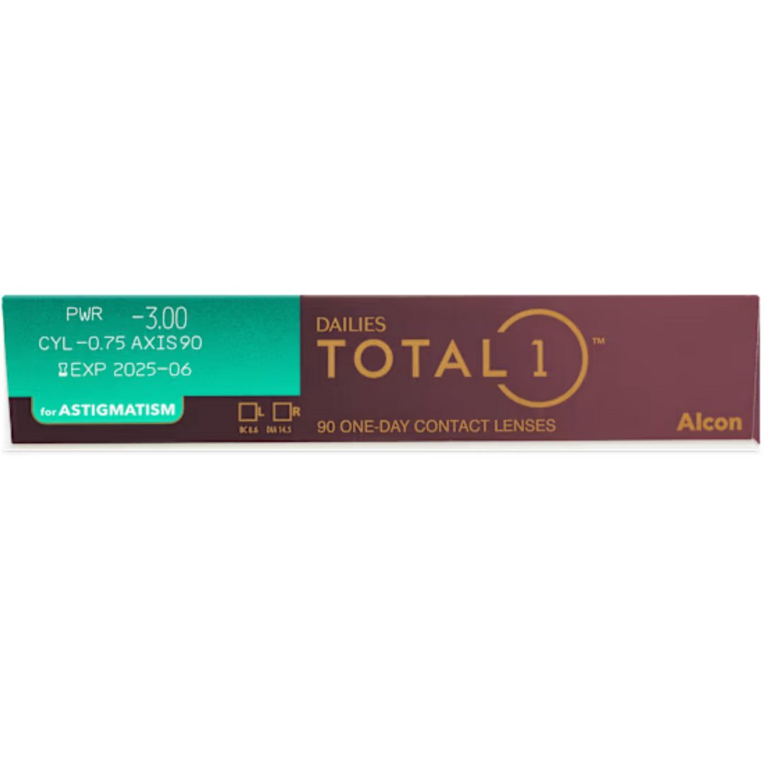 DAILIES TOTAL1® for Astigmatism 90pk