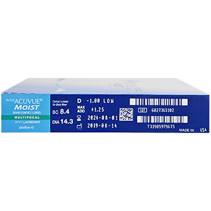 1-DAY ACUVUE® MOIST Multifocal 90pk