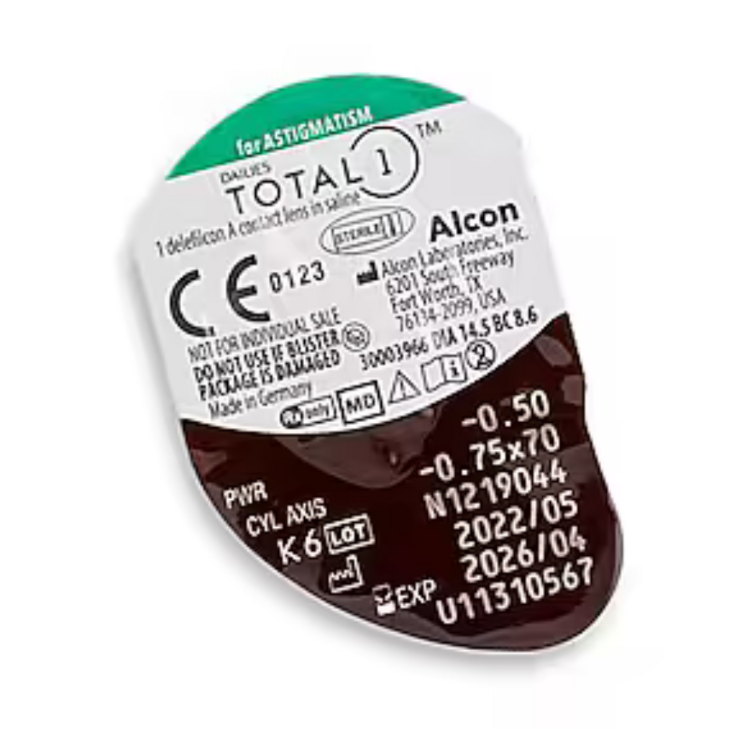 DAILIES TOTAL1® for Astigmatism 90pk