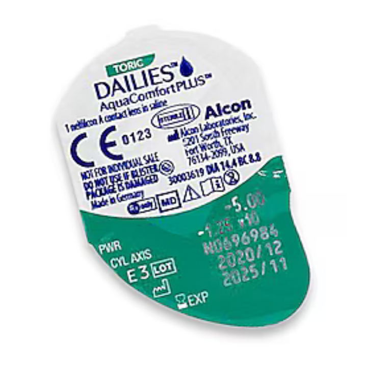 DAILIES AquaComfort PLUS® Toric 90pk
