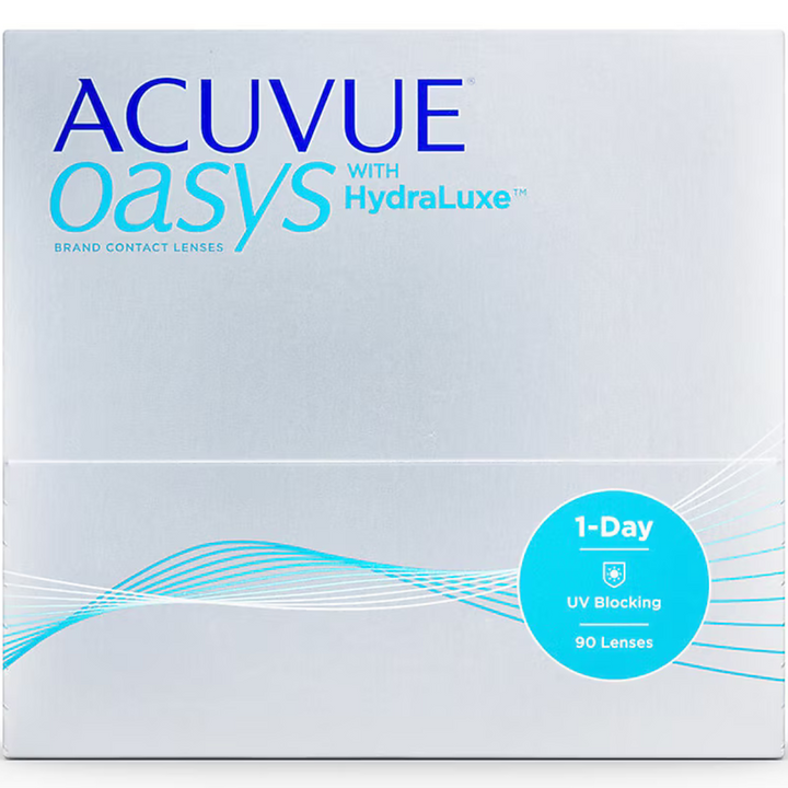 ACUVUE® OASYS 1-DAY with HydraLuxe 90pk