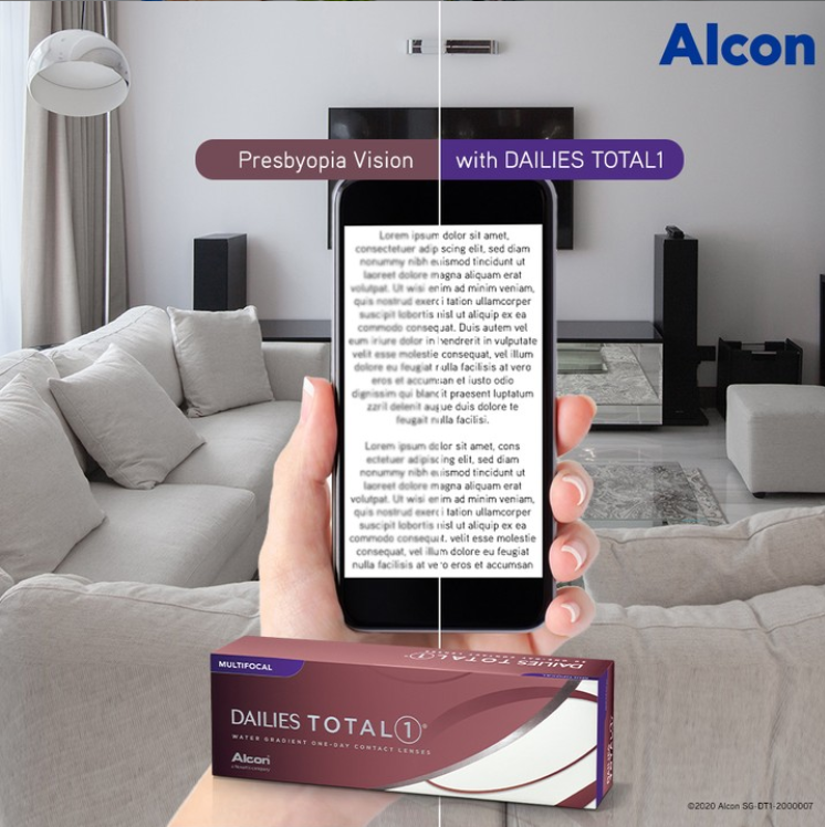 DAILIES TOTAL1® Multifocal 90pk