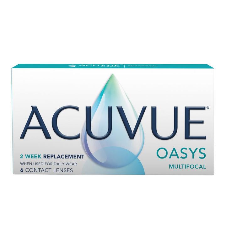 Acuvue Oasys Multifocal 2-Week Contact Lenses 6 Pack | anytimecontacts.com.au