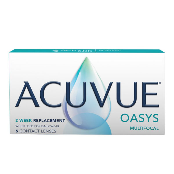 Acuvue Oasys Multifocal 2-Week Contact Lenses 6 Pack | anytimecontacts.com.au