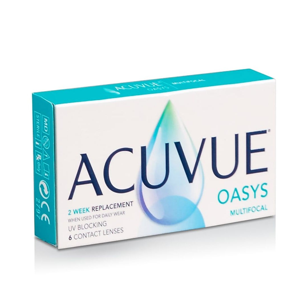 Acuvue Oasys Multifocal 2-Week Contact Lenses 6 Pack | anytimecontacts.com.au