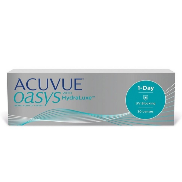 1 Day Acuvue Oasys Hydraluxe Daily Disposable Contact Lenses 30pk from Johnson & Johnson | anytimecontacts.com.au
