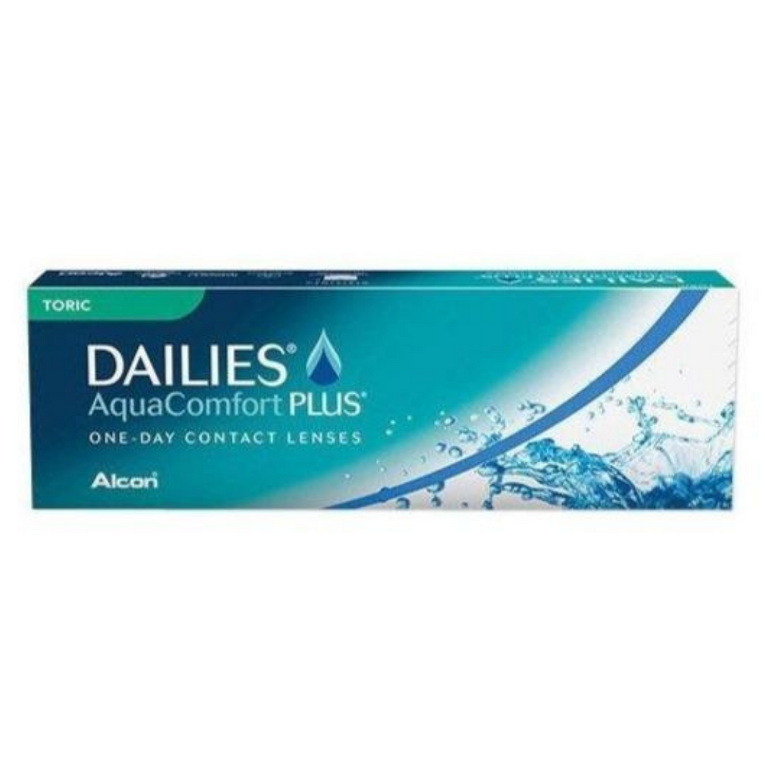 Dailies AquaComfort Plus Toric 1 Day Contact Lenses 30 pack | anytimecontacts.com.au