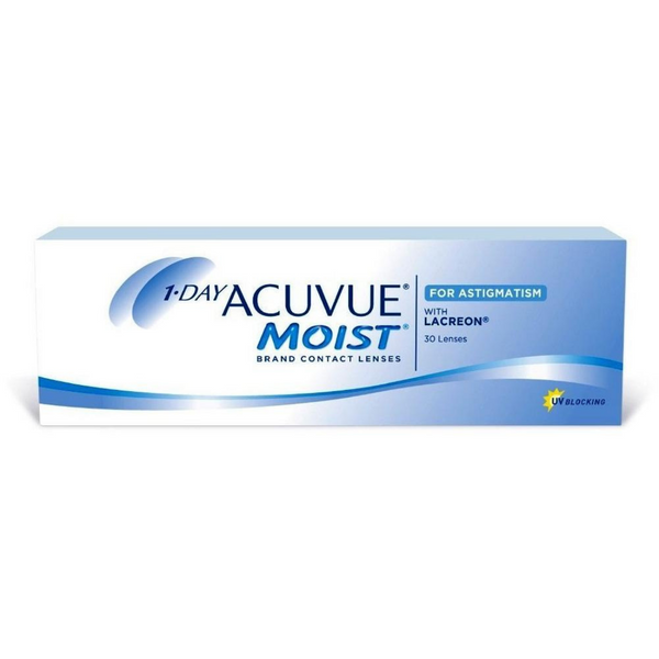 1 Day Acuvue Moist for Astigmatism 30 Pack | anytimecontacts.com.au