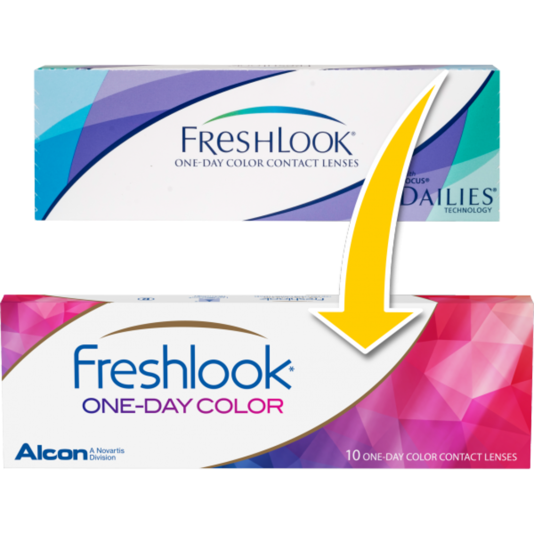 FRESHLOOK® ONE-DAY COLOR 10pk Contact Lenses | Anytime Contacts