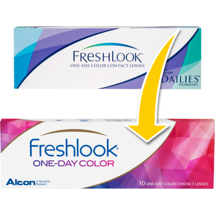 FreshLook One Day Colour Contact Lenses 10 Pack | anytimecontacts.com.au