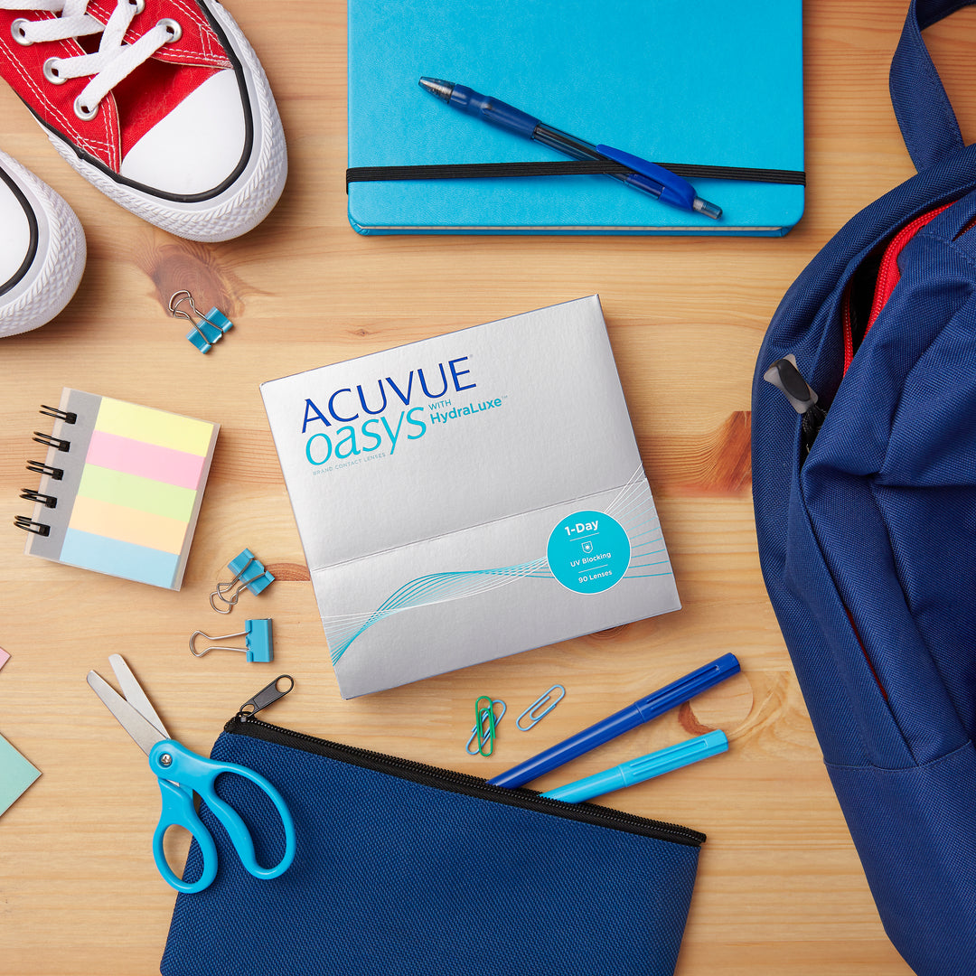 1 Day Acuvue Oasys Hydraluxe Daily Disposable Contact Lenses 90pk from Johnson & Johnson | anytimecontacts.com.au
