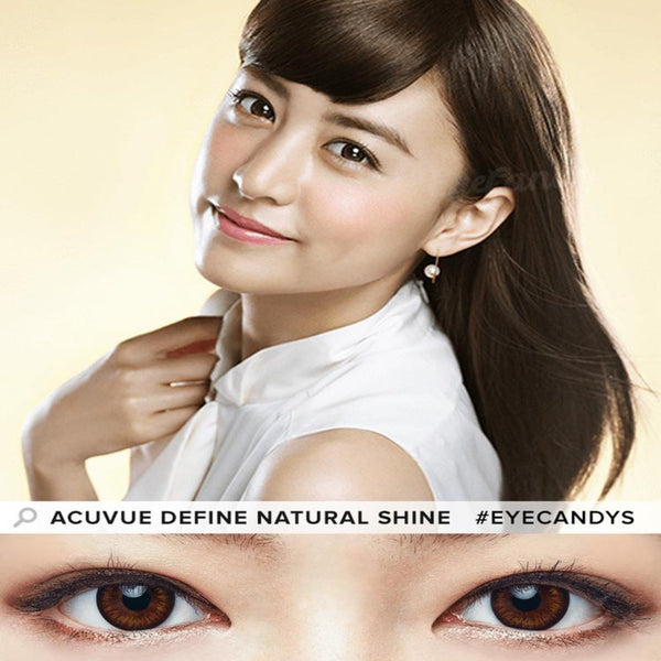 Acuvue Define Natural Shine| anytimecontacts.com.au