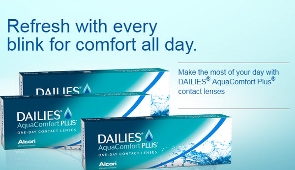 DAILIES AquaComfort PLUS® 30pk