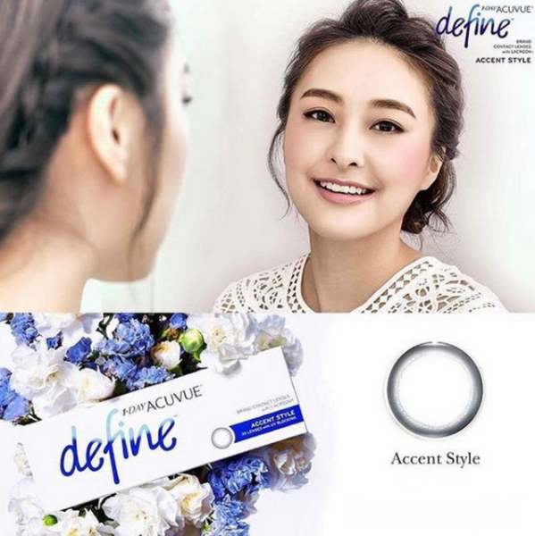 Acuvue Define Accent Style | anytimecontacts.com.au
